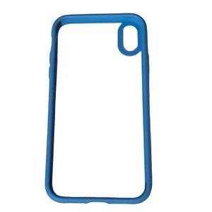 Apple phone case blue and clear